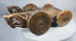 Antique South Asian village ceremonial cart with four large wooden wheels