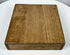 Closed fitted wooden storage box accompanying the antique Japanese Edo–Meiji tsuba