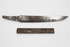 Late Edo Japanese kogatana utility knife and patinated copper-alloy kozuka