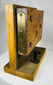 Mounted antique lock mechanism with visible keyhole escutcheon and hardware