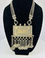 Omani hirz necklace with gilded accents and intricate filigree design