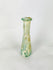 Authentic Roman glass bottle with out-sprayed folded rim and delicate translucency