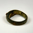 Profile of Sassanian silver ring highlighting the carnelian intaglio setting and natural surface wear