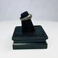 Silver ring from Sassanian Empire with polished carnelian intaglio design