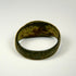 Ancient silver seal ring from the Sassanian Empire with engraved red-orange carnelian gemstone