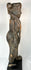 Dayak ancestral guardian sculpture with weathered patina and wood loss