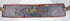 Back view of Tibetan warrior belt showing hand stitching, straps, wear, and old repairs