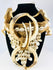 Papua New Guinea apron with boar tusks and cowries, used in tribal ceremonies and dances