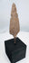 Ancient leaf-shaped hunting spear point with irregular corroded edges
