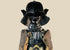 Authentic Japanese samurai armor set from the Muromachi Period (1333–1573), featuring a black-lacquered 24-plate suji-bachi kabuto helmet, menpo facial armor, gold-painted mon on the cuirass, Edo-period silk lacing, and chainmail sleeves, displayed on a wooden stand against a white background