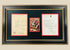 Framed 1795 signed letter by Napoleon Bonaparte, written as “Buonaparte” during his early military career as Commander-in-Chief of the Army of the Interior, displayed with historical correspondence and artwork in museum-quality presentation.