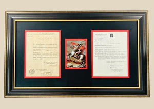 Carta auténtica firmada por Napoleón Bonaparte 30 de julio de 1795 (12 Termidor, año 3 de la República Francesa)