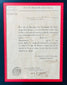 1795 signed letter by Napoleon Bonaparte, written as “Buonaparte,” showcasing his early military correspondence as Commander-in-Chief, with clear ink signature and official French seal.
