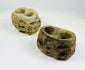 Teotihuacan ceramic candelero used for offerings or incense, photographed