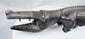 Larger Bamana-Bozo attributed crocodile carving with articulated lower jaw
