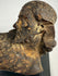 Carved wooden Christ figure from Spain or Italy with missing arms and historic surface wear