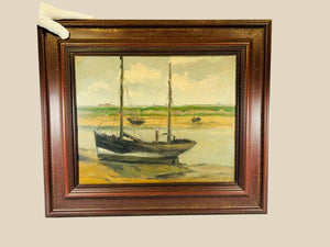 "Bateaux – Bateau" de Jules Ribeaucourt Galerie Bernard Desroches Provenance | Début du 20e siècle de notre ère
