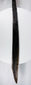 Complete Dayak Mandau sword set with blade, carved sheath, ornaments, and side knife