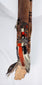 Dayak sword blade with long single-edged profile and obliquely formed point