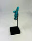Egyptian Faience Amulet of Sekhmet, Authentic Ancient Artifact