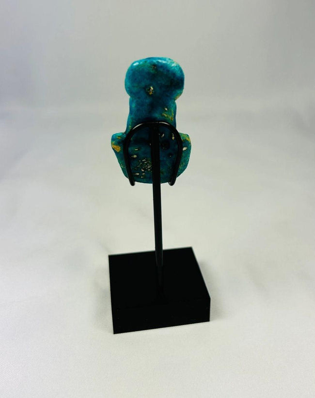 Ancient Egyptian Sekhmet faience amulet