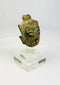 Southeast Asian bronze head from a Buddha figure, circa 15th–18th century