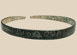 Bronze Penannular Bracelet with Incised Geometric Decoration | Ancient Near East | Circa 1000 – 1 BCE