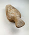 Historic Byzantine terracotta oil lamp with open mouth human face