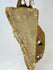Hand-carved European Baroque architectural corbel, lion face, painted and gilded details