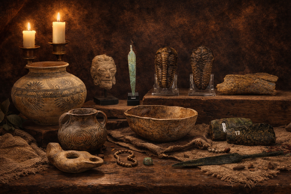 Maravillas prehistóricas: Reliquias y arte antiguos