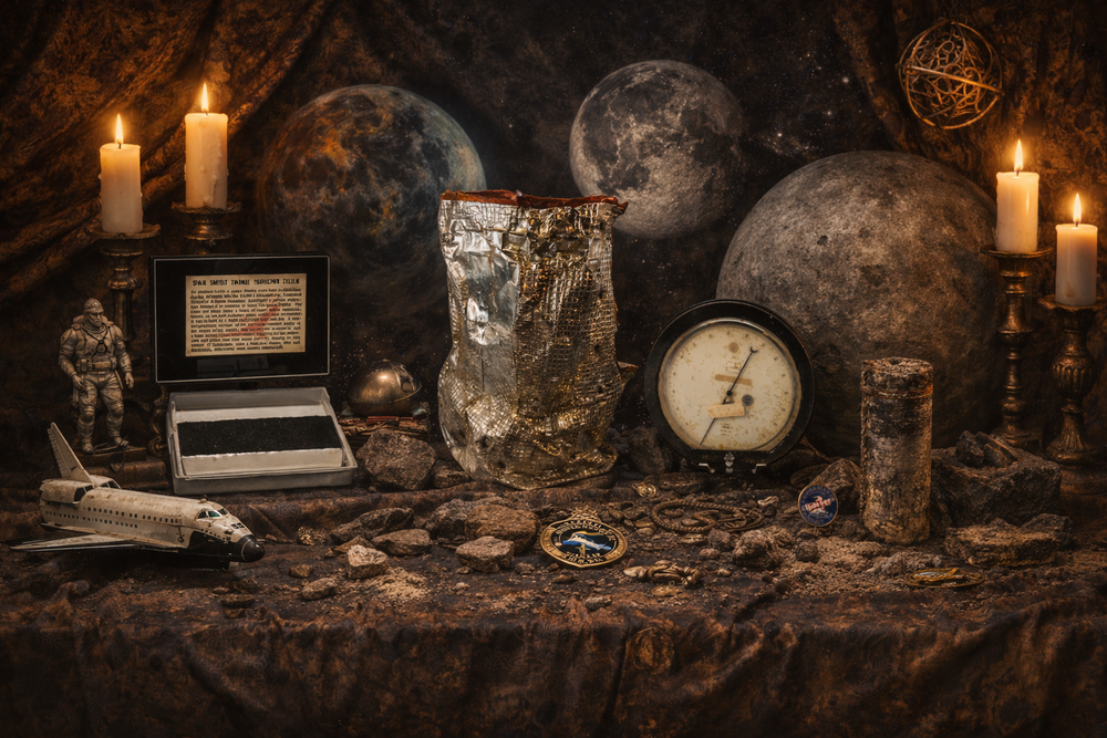 Reliques cosmiques : objets spatiaux et astronomiques