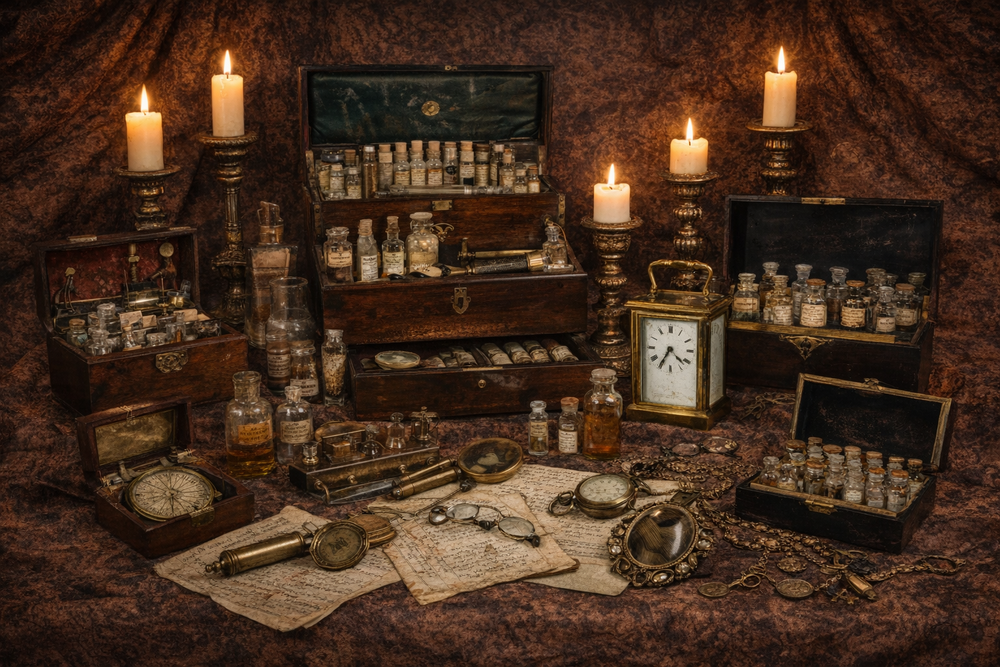 Objets victoriens et reliques historiques