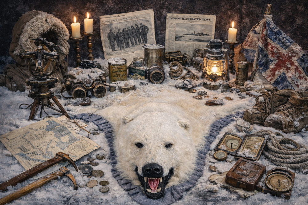 Vestiges de l'exploration polaire : Arctique et Antarctique