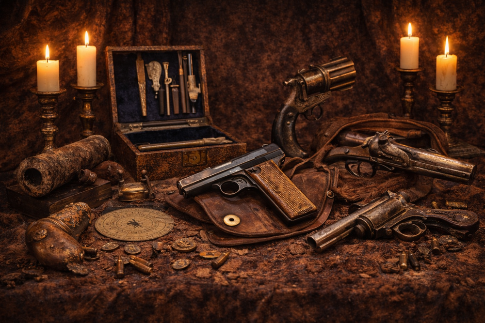 Armes à feu de collection et armes historiques