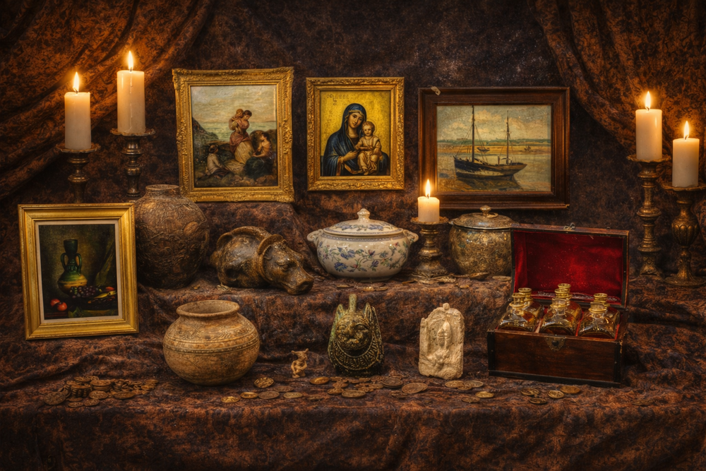 Art, céramiques et objets de collection