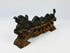 Porte-encens en bronze représentant un dragon chinois | Socle en bois dur sculpté | Fin de la dynastie Qing | Vers 1900-1930
