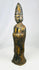 Fine casting details on a Qing Dynasty Tibetan Lama bronze statue