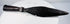 Qing Dynasty iron polearm spearhead with socketed base, attributed to 18th-century China