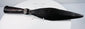 Qing Dynasty iron polearm spearhead with socketed base, attributed to 18th-century China