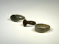 Collection of three ancient copper-alloy rings with varied forms dating from Roman to Medieval Europe