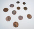 Crusader States bronze currency with crosses, geometric devices, and burial deposits