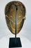 1930–1950 Dan tribal mask from West Africa with elongated eyes and patina