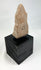 Northern Indian terracotta votive figure, early centuries CE, hand-molded anthropomorphic form, display-mounted