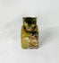 1st century Roman glass bottle square body cylindrical neck flaring rim