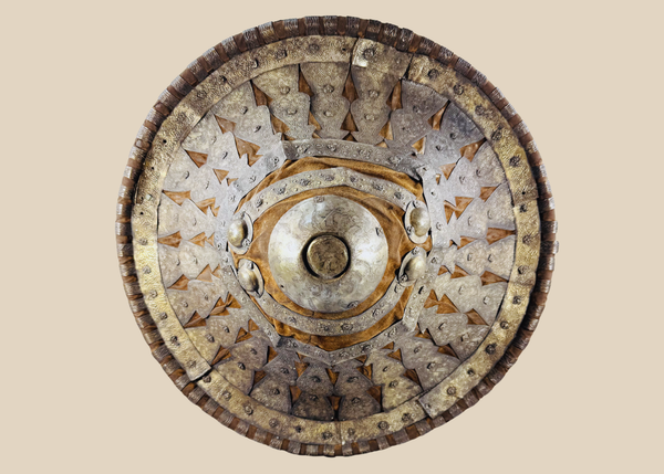 East African Court Shield with Embossed and Gilded Mounts | Circa 1870 – 1900