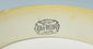 Edwardian collar box with romantic scene lid and three detachable linen collars