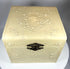 Decorative early 20th century collar box with classical portrait medallion