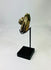 1070–664 BCE Egyptian Maahes amulet, lion-headed god of war and protection, finely carved stone