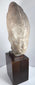 Close-up of the tall White Crown of Upper Egypt on an Egyptian Revival sculpture