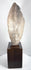 Three-quarter view of an Egyptian-style pharaoh sculpture wearing the hedjet crown